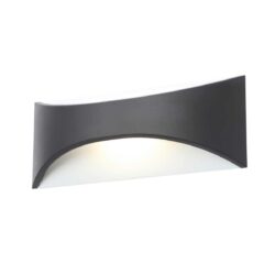 Stroud LED Up/Down Wall Light Black