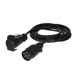 Maypole Straight Trailer Extension Lead 7 Pin Plug to Socket (3M)