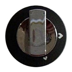 Thetford Hob-Grill Knob Black & Chrome SPCC0590.CR for Enigma Cookers