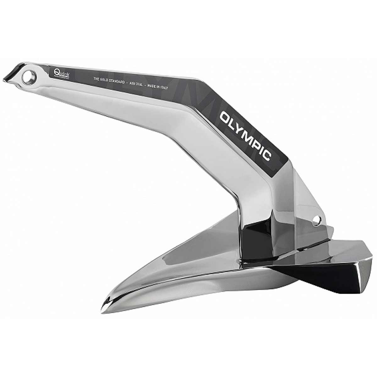 Quick Olympic Plow Anchor (34kg / Polished Stainless Steel AISI 316) 1 Quick Olympic Plow Anchor