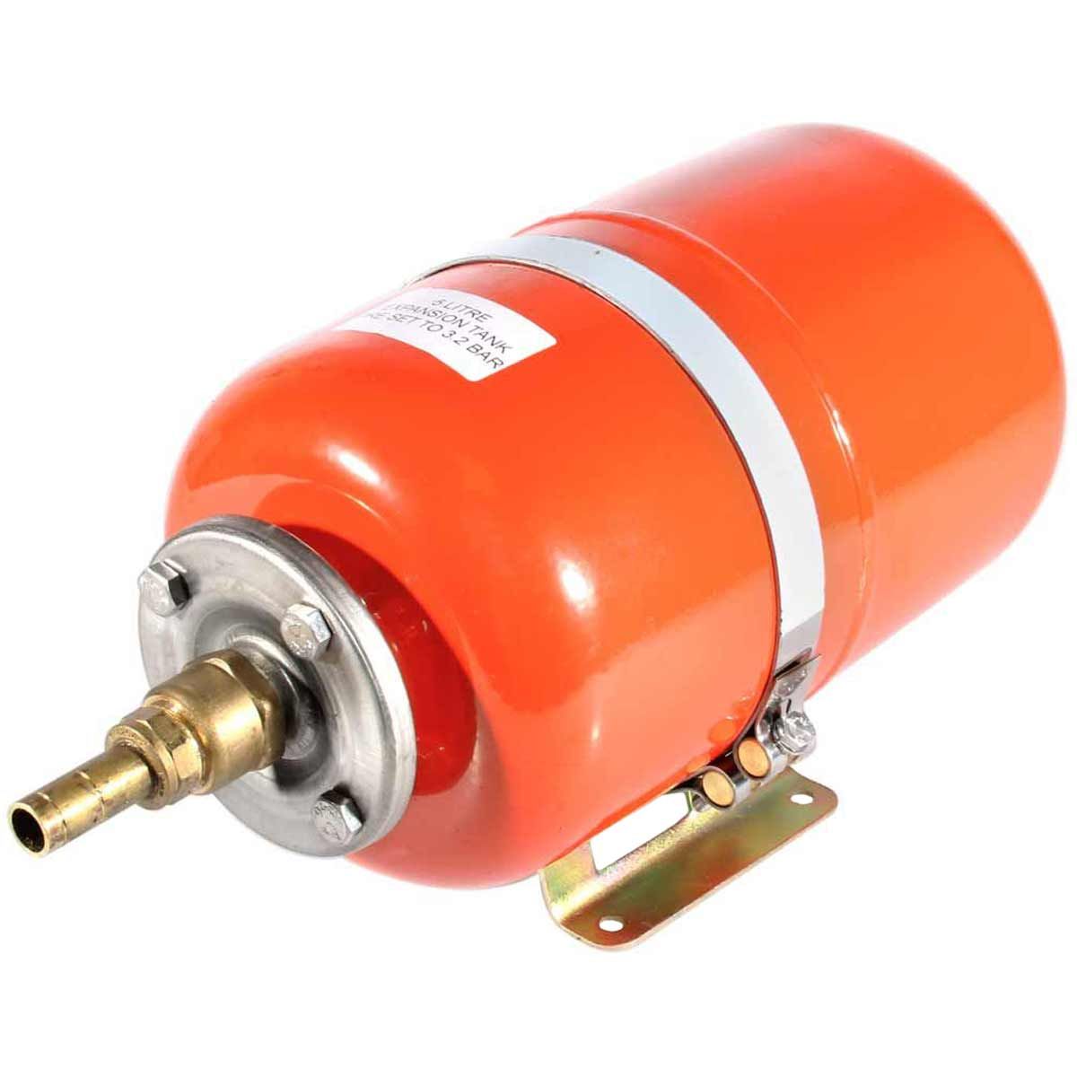 Surejust 5L Expansion Tank with Saddle Bracket, Fittings & 15mm Spigot 1 Surejust 5L Expansion Tank with Saddle Bracket, Fittings & 15mm Spigot