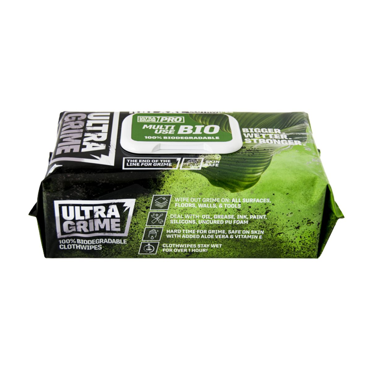 Ultra Grime Pro Bio Cloth Wipes (100 Pack) 1 Ultra Grime Pro Bio Cloth Wipes (100 Pack)