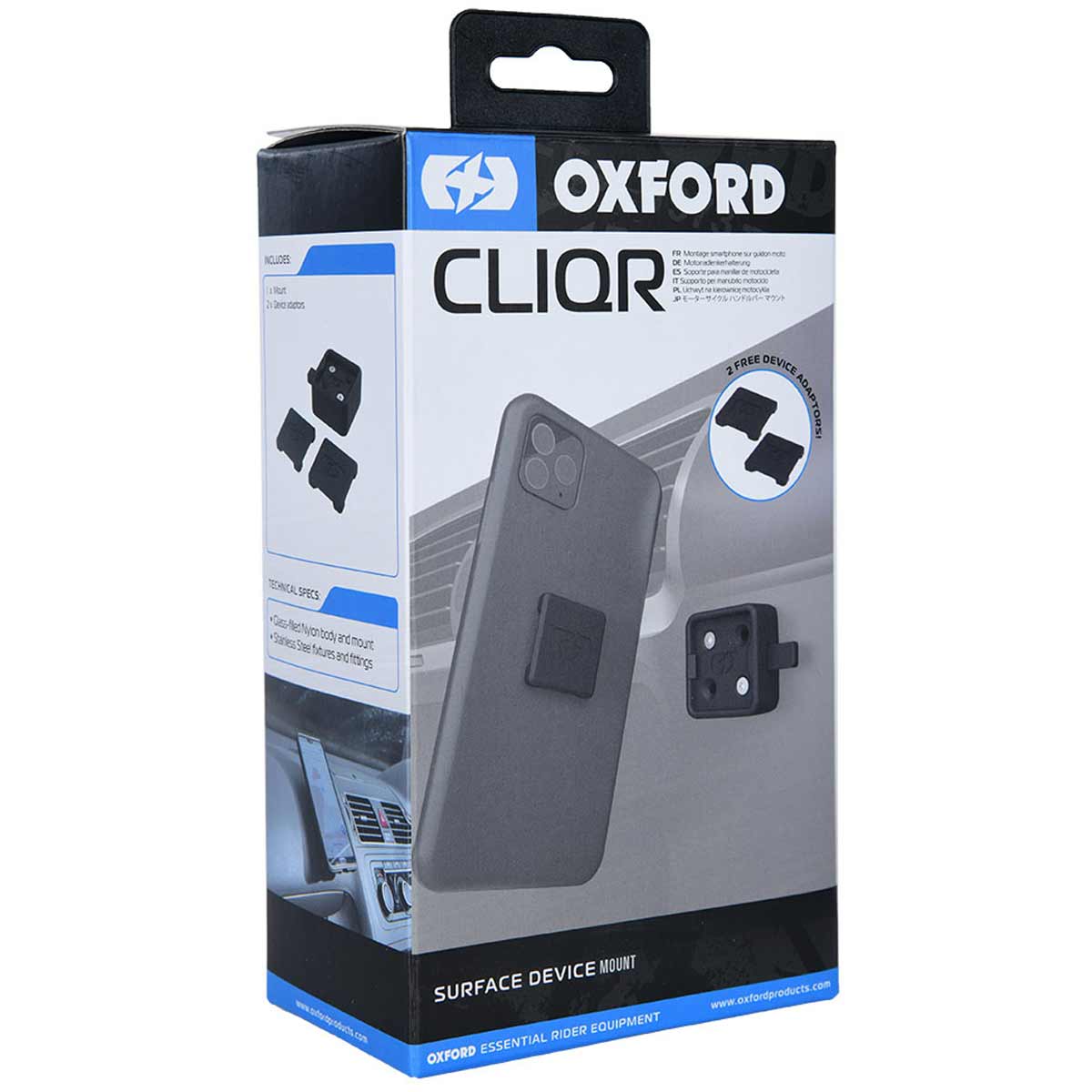 Oxford CLIQR Surface Mount for Mobile Devices 1 Oxford CLIQR Surface Mount for Mobile Devices