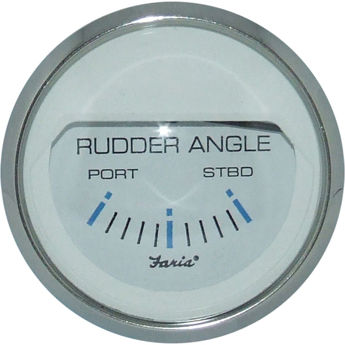 Faria Beede Rudder Angle Position Indicator in Chesapeake SS White 1 Faria Beede Rudder Angle Position Indicator in Chesapeake SS White