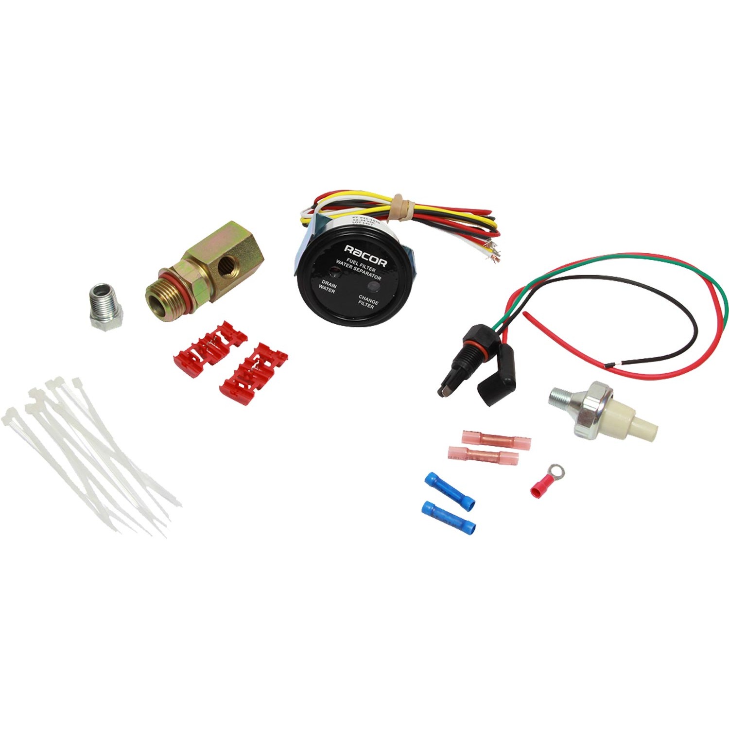 Racor Water Detection and Filter Restriction Kit (12 & 24V) 1 Racor Water Detection and Filter Restriction Kit