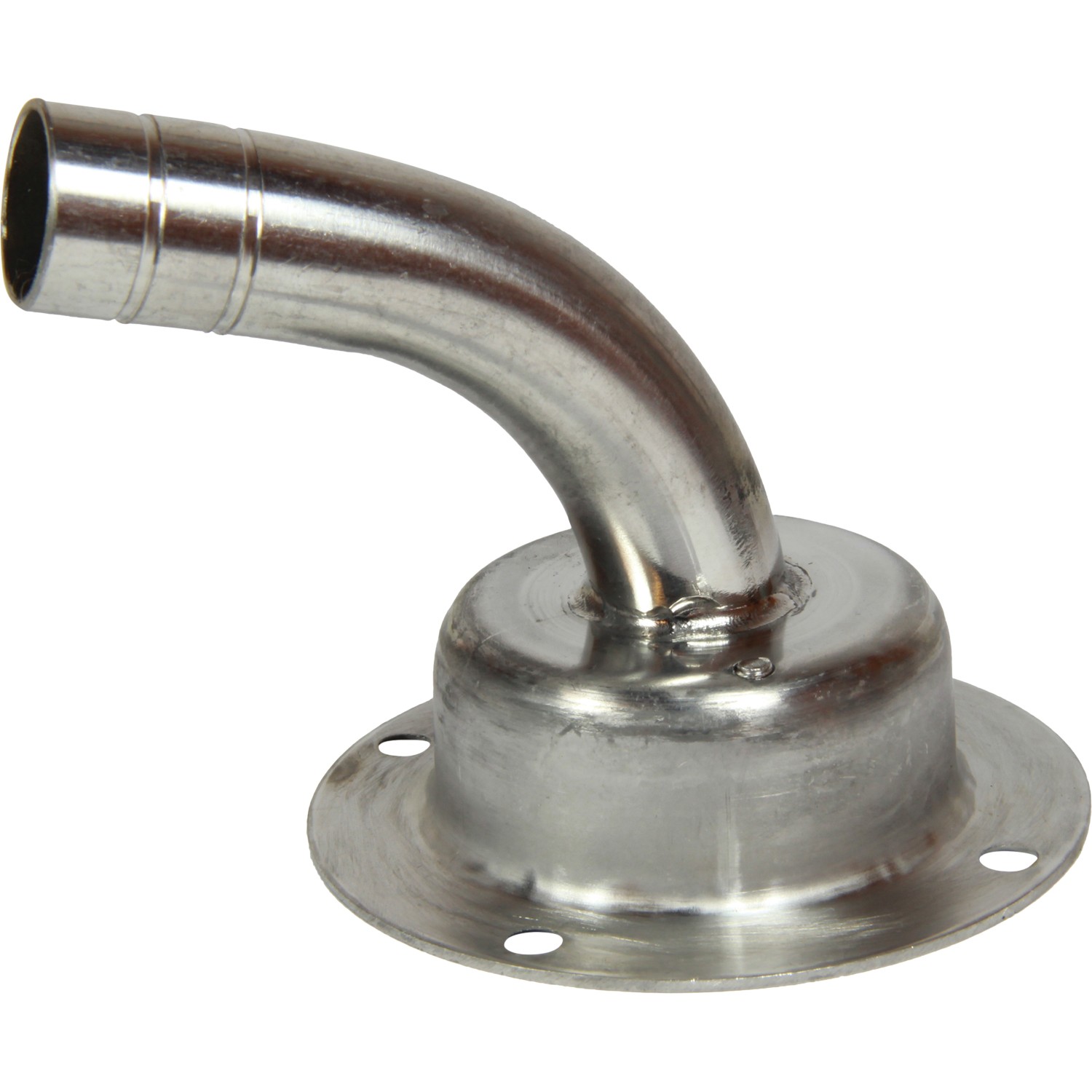 Vetus Stainless Steel Breather Nipple (Angled / 19mm Hose) 1 Vetus Stainless Steel Breather Nipple